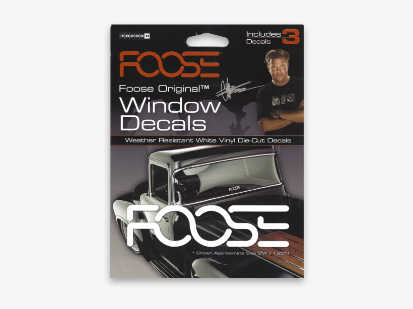 Foose Vinyl Window Decal - Foose Design 70 Chevy Camaro Silver By Jl Full Throttle, transparent png download