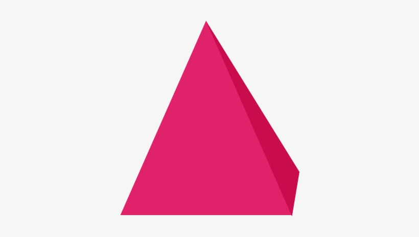 Piramide - Wide Isosceles Triangle, transparent png download