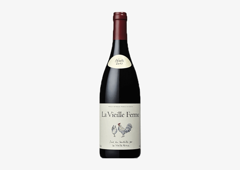 La Vieille Ferme Rouge 75cl - Ventoux Rouge La Vieille Ferme, transparent png download