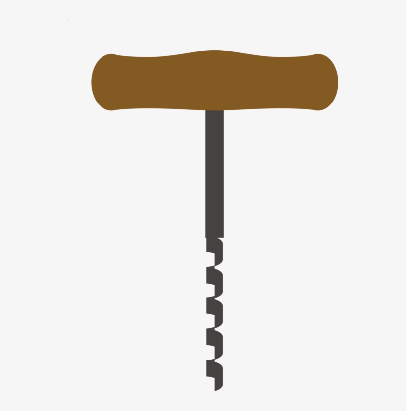 Wine Corkscrew Decanter Baking - Corkscrew Clipart, transparent png download