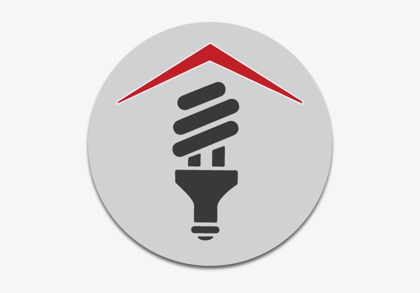 Icono-electricidad - Incandescent Light Bulb, transparent png download