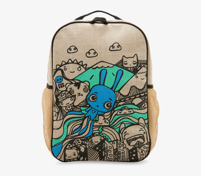 Black Pixopop Flying Stitch Bunny Grade School Backpack - Soyoung Pixopop Flying Stich Bunny Lunch Box, transparent png download
