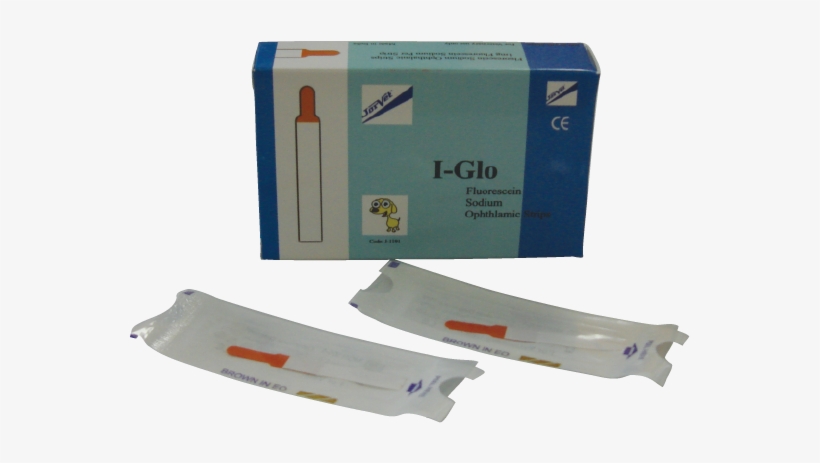 I-glo Fluorescein Dye Strips - I-glo Fluorescein Opthalmic, transparent png download