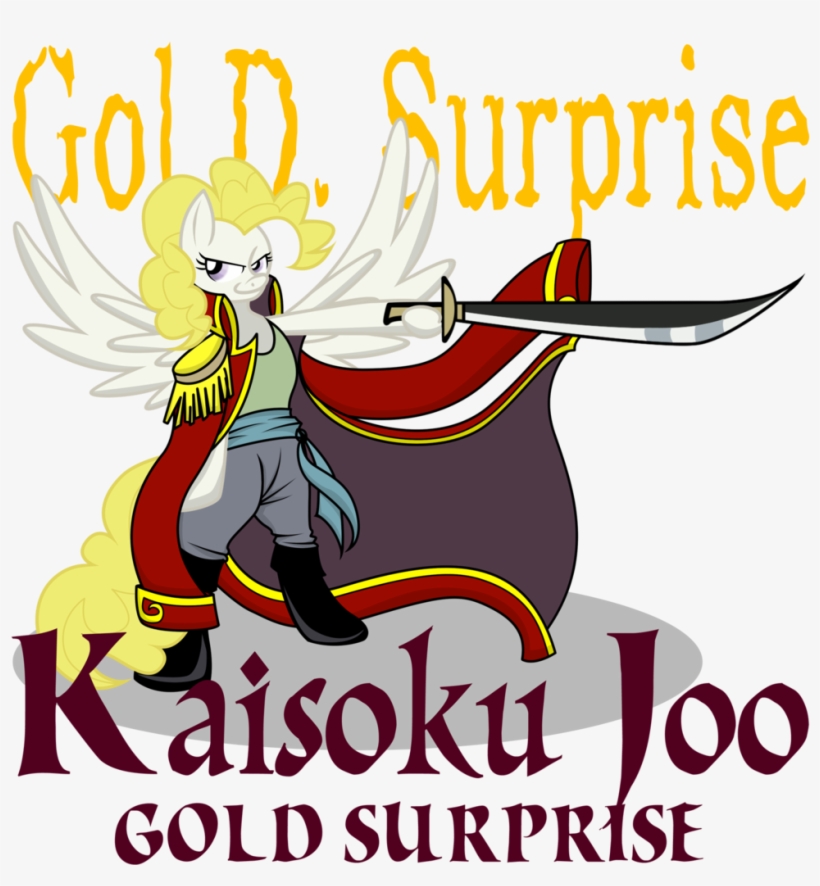 Killkatt, Bipedal, Clothes, Gol D Roger, Gold Roger, - One Piece And My Little Pony, transparent png download