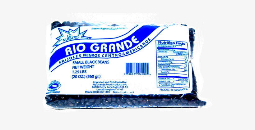 Rg Frijol Negro 20oz - Frijoles Negros, transparent png download