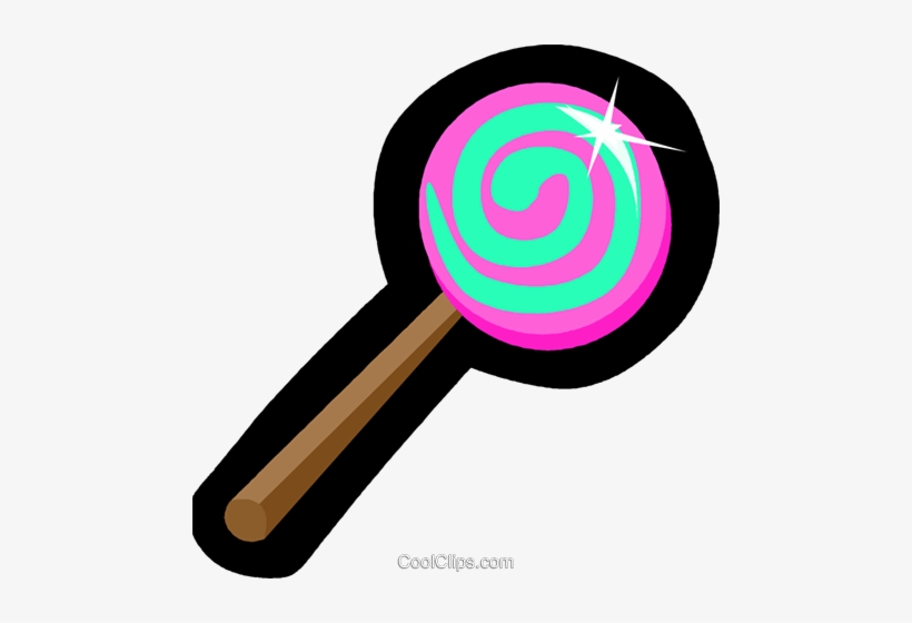 Lollipops Royalty Free Vector Clip Art Illustration - Big Lollipop, transparent png download