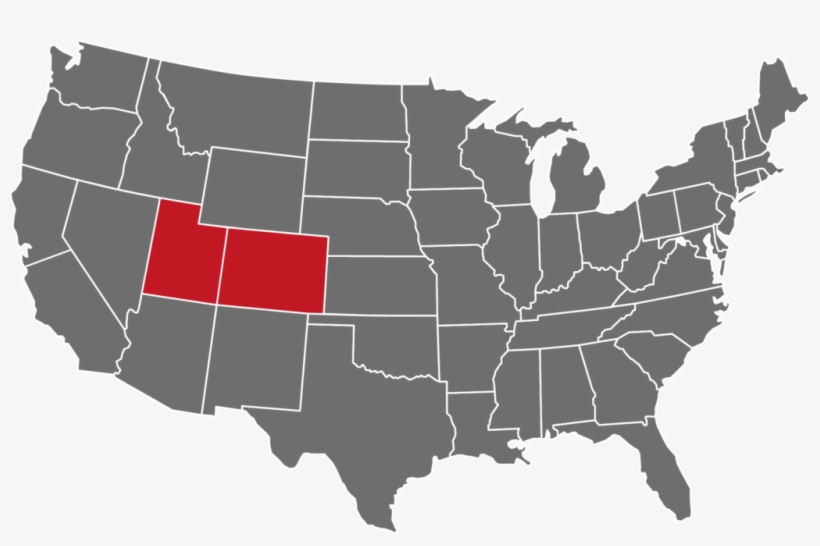 Square 1 Bank Rocky Mountains Region - Electoral Map If Only Men Voted, transparent png download
