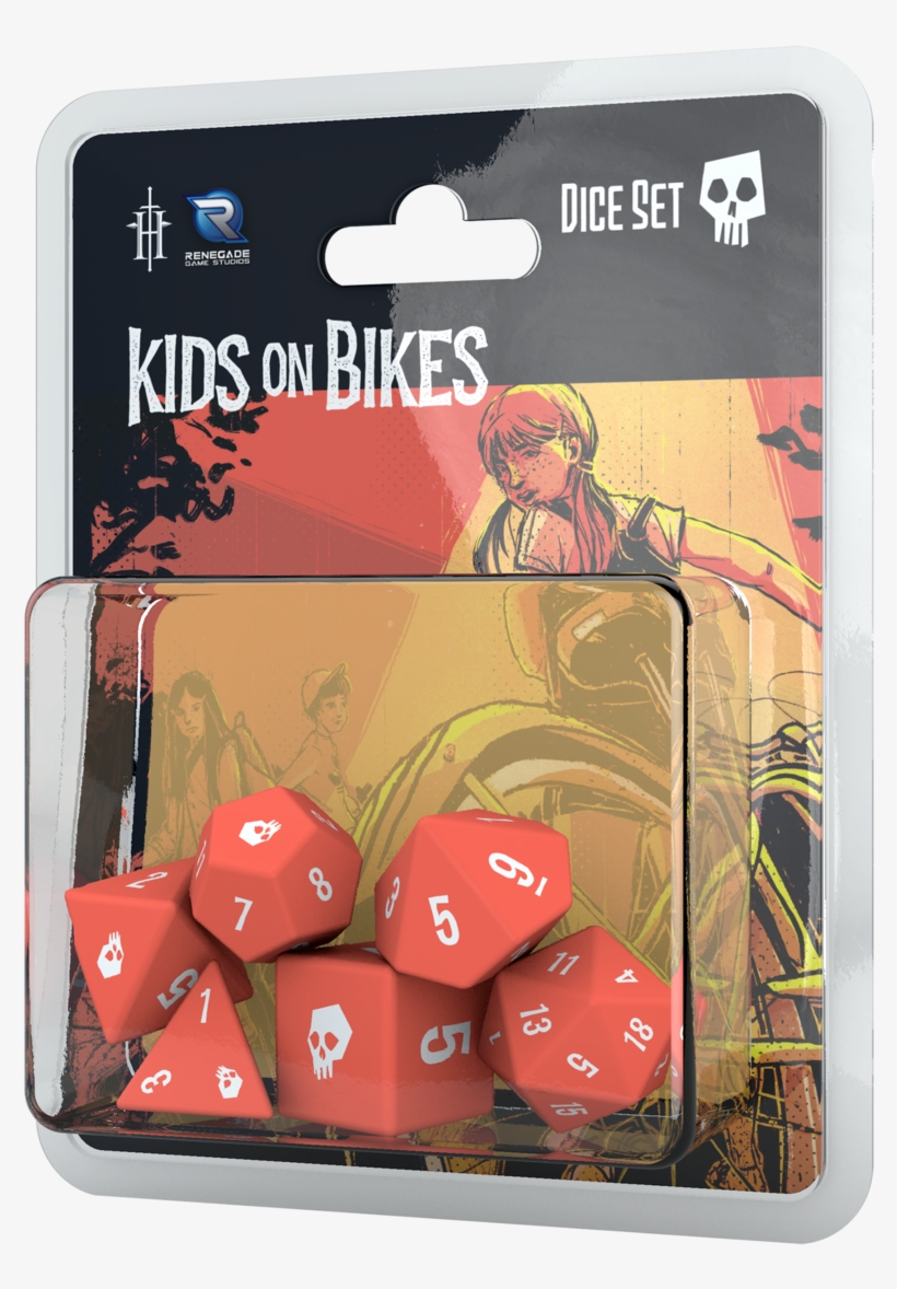 Kob Blister Pack V3 Low - Kids On Bikes Rpg Dice Set, transparent png download