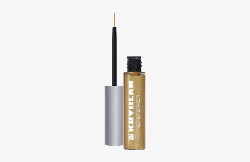 Kryolan Liquid Eye Liner In A Dispenser With A High - Eye Liner, transparent png download