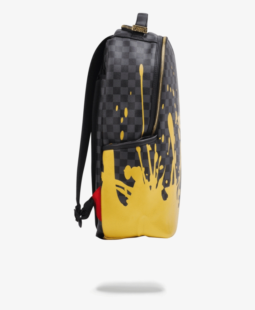 Sprayground Backpack Liquid Gold - Liquid Gold Sprayground, transparent png download