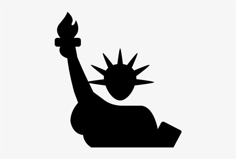 Free Png Statue Of Liberty Png Images Transparent - Icono Estatua De La Libertad, transparent png download