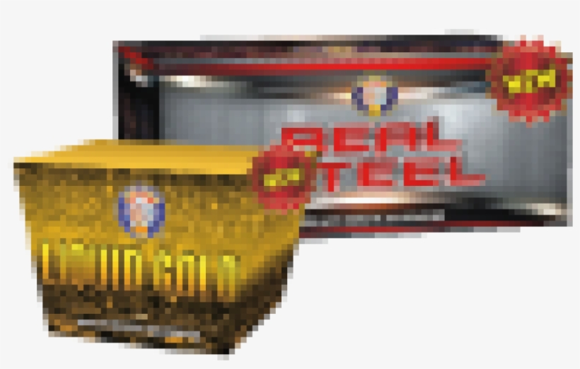 Real Steel Barrage Plus Liquid Gold Barrage - Real Steel, transparent png download