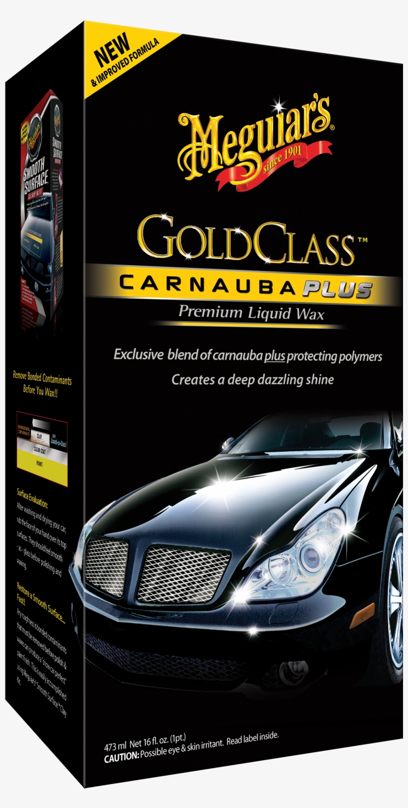 Gold Class™ Carnauba Plus Liquid Wax - Meguiar's Gold Class Liquid Wax, transparent png download