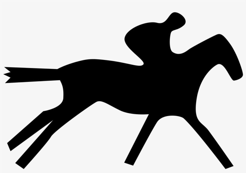 File - Horseracingicon - Svg - Horse Racing, transparent png download