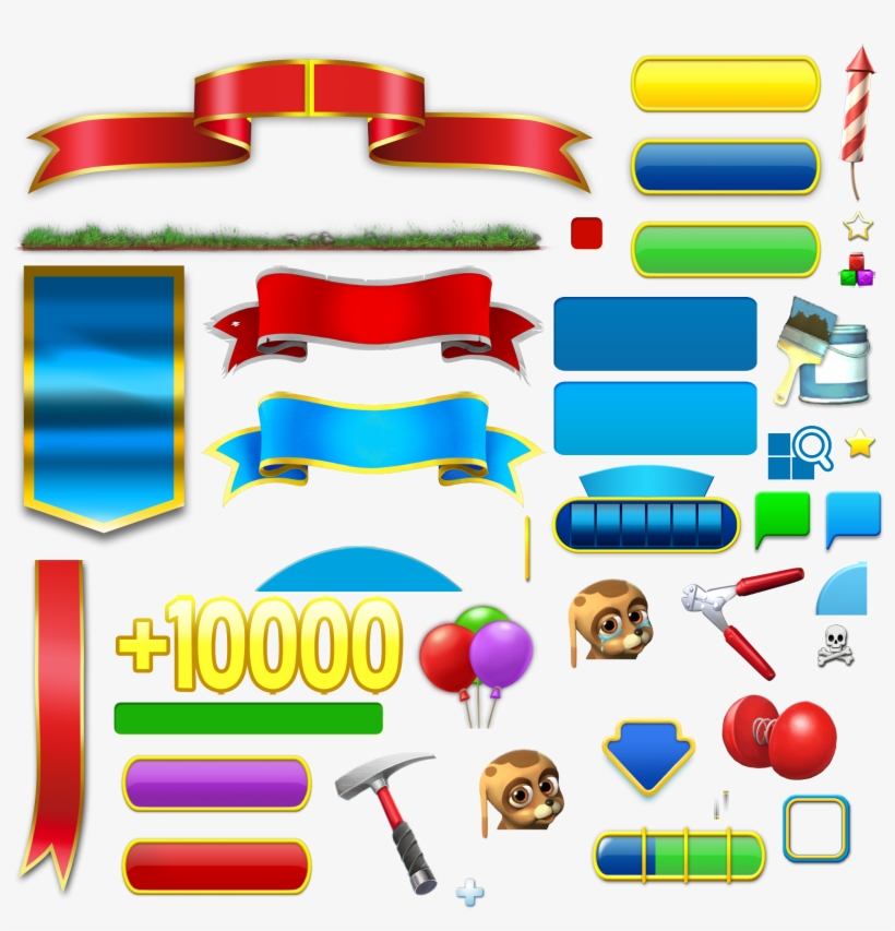 Click For Full Sized Image Hud - Game Mobile Hud Png, transparent png download