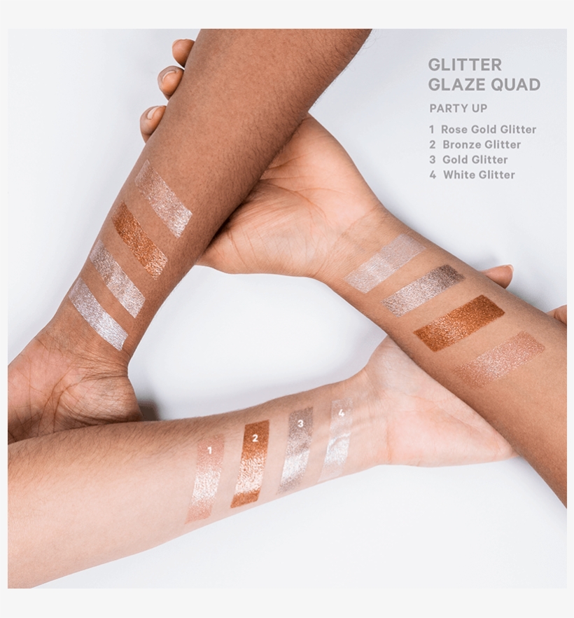 Glitter Glaze Quad, , Large - Milk Makeup Glitter Glaze Quad 45362440018, transparent png download