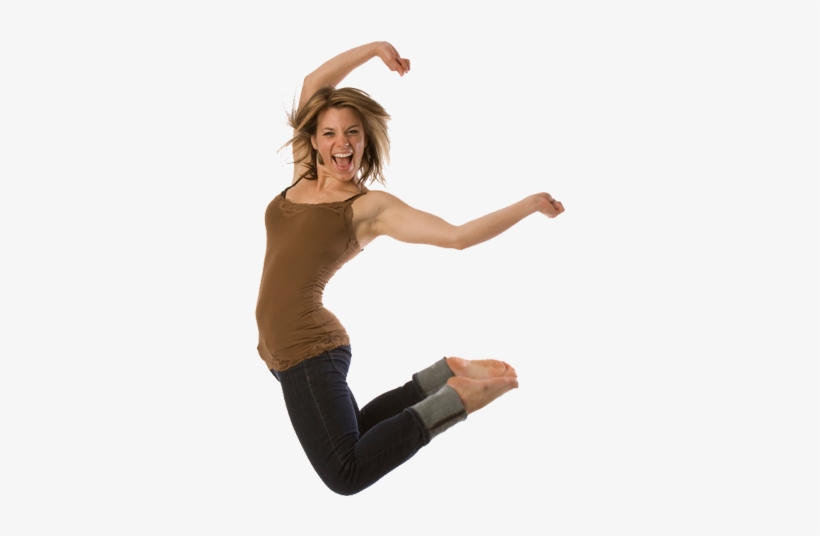 Size 20 To Size 16 In 7 Weeks - Jumping Girl Images Png, transparent png download