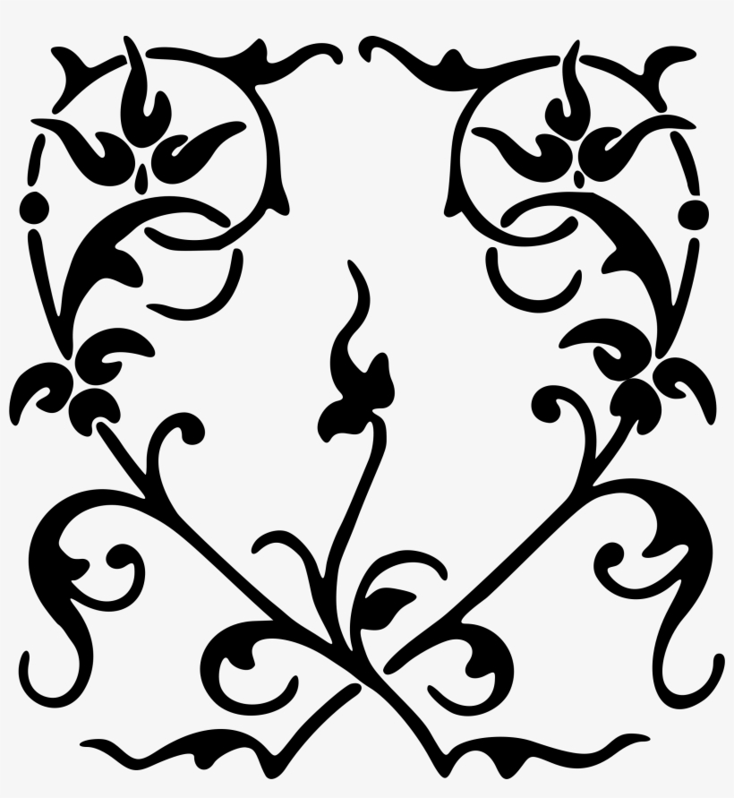 Big Image - Floral Design, transparent png download