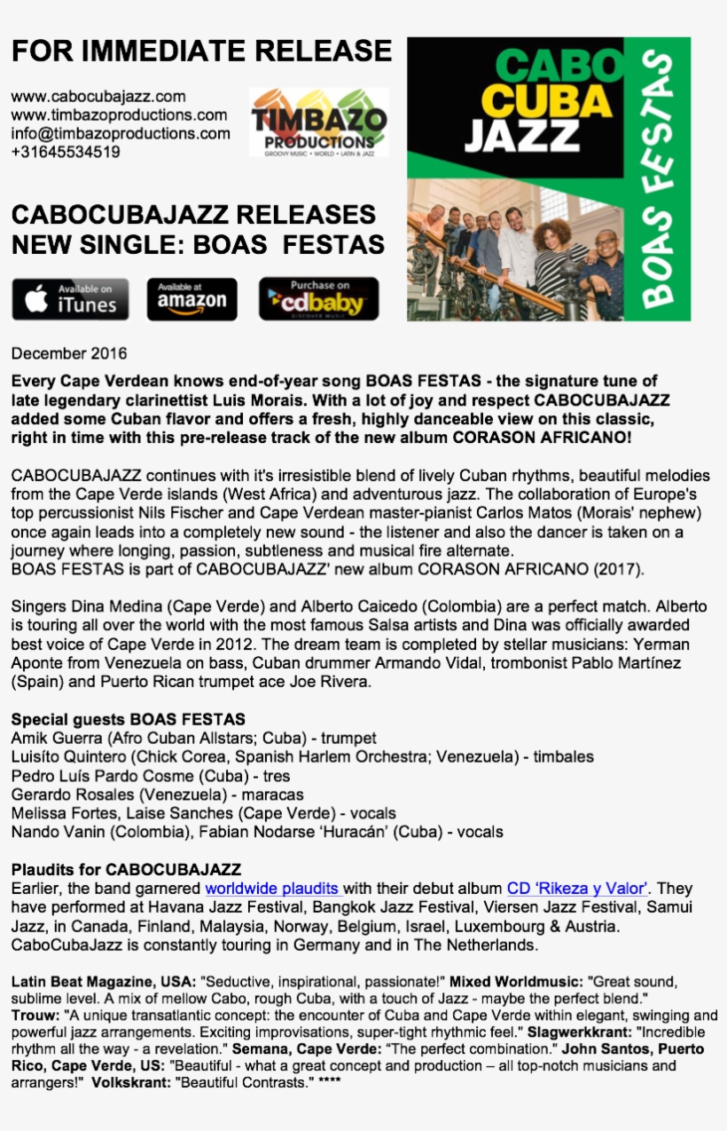 New Single Boas Festas - Human Action, transparent png download