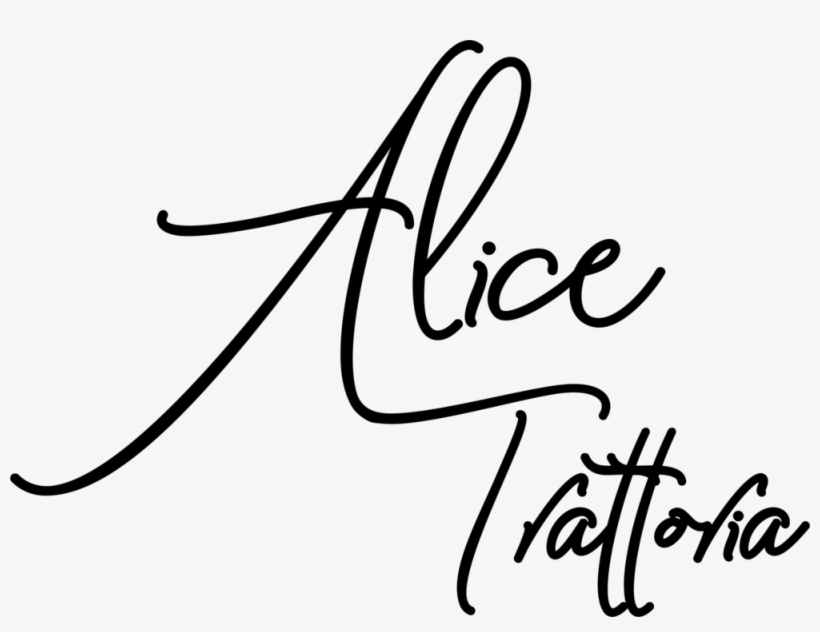 Trattoria Alice Logo - Restaurant, transparent png download