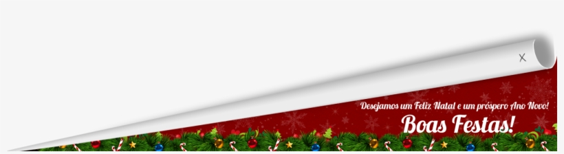 Rodape-natal1366 - Tulip, transparent png download
