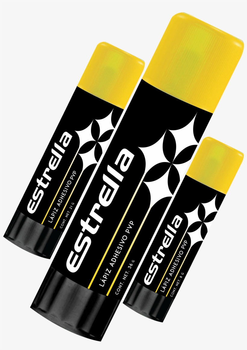 Lápiz Adhesivo Estrella - Estrella, transparent png download