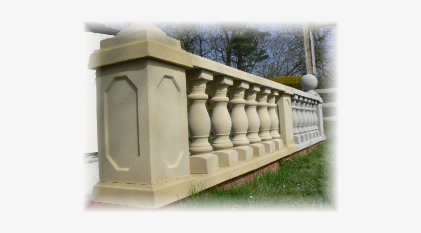 Ssball1 - Garden Stone Balustrade, transparent png download