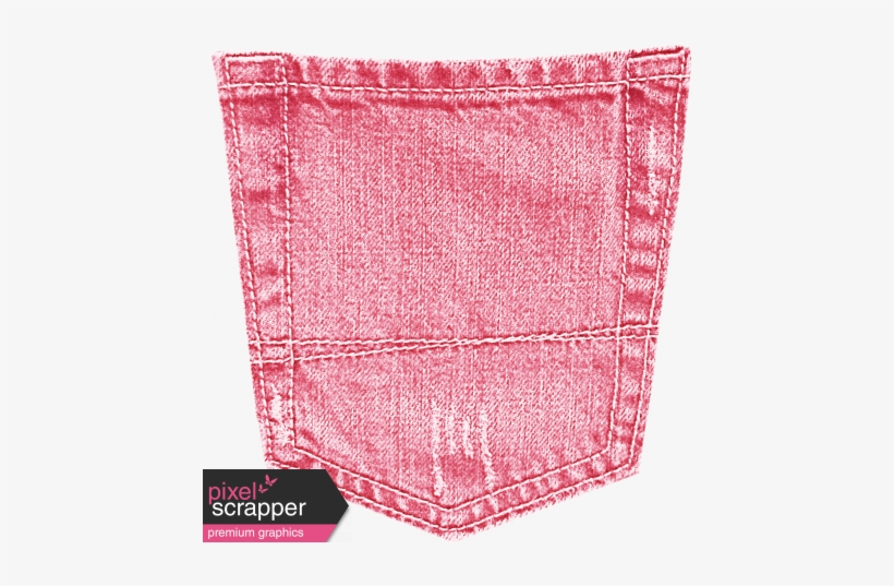 Summer Daydreams- Pink Jean Pocket - Scrapbooking, transparent png download