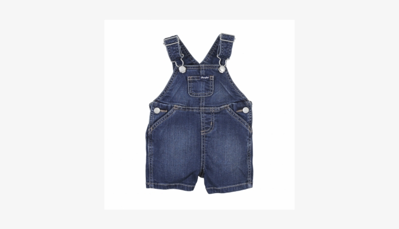 Wrangler® Infant Denim Boy Shortall - Overall, transparent png download