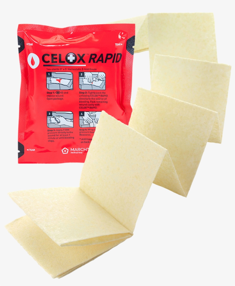 Celox™ Rapid - Combat Medical Systems, transparent png download