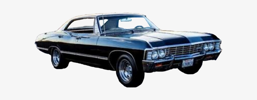 Supernarural Spn Akf Spnfamily Impala - Classic Impala Chevrolet In A Transparent Background, transparent png download