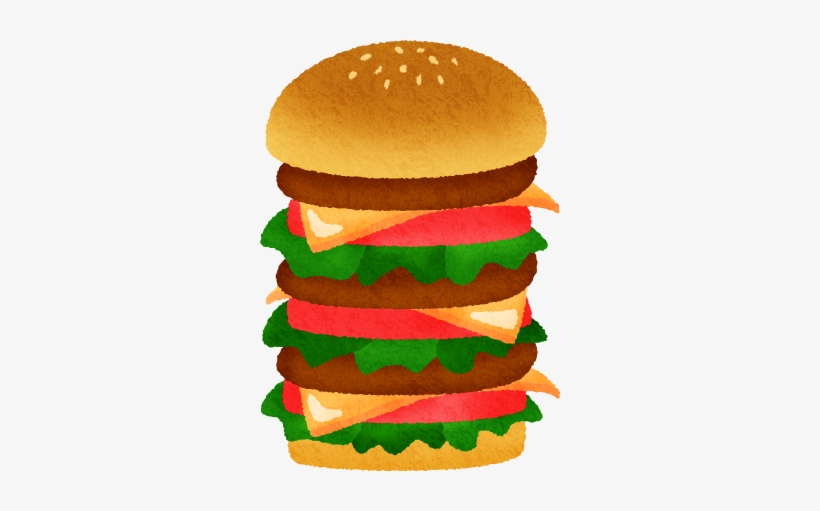 Hamburguesa Grande - Hamburger, transparent png download
