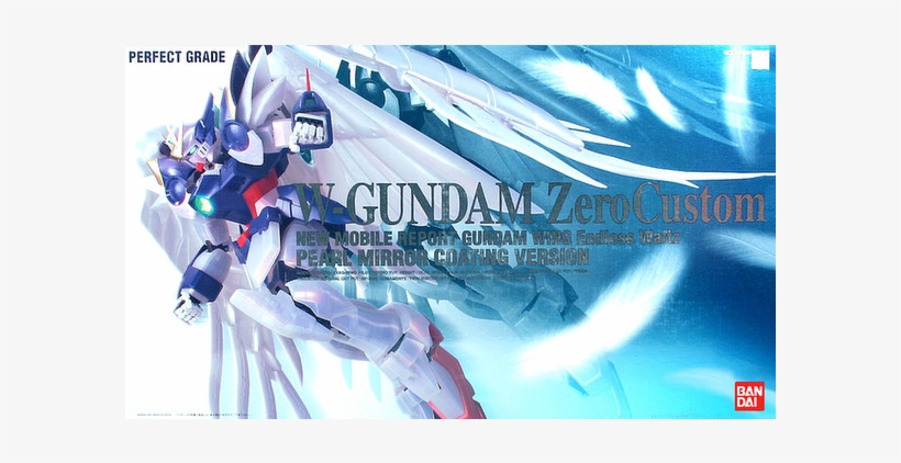 Pg 1/60 Gundam W Wing Gundam Zero Pearl Mirror Coating - W Gundam Zero Custom Pg, transparent png download