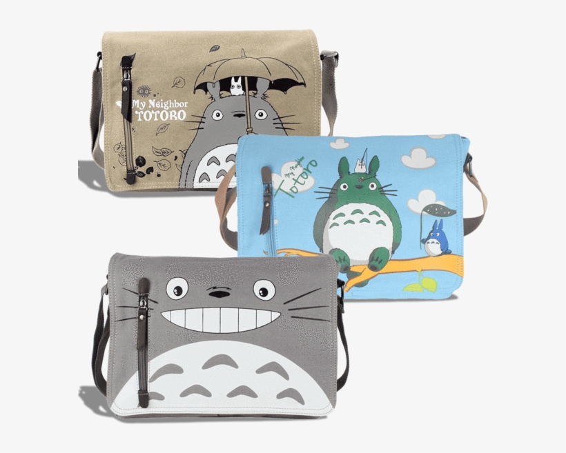 My Neighbour Totoro Sling Messenger Bag - Yewneak My Neighbour Totoro Cute Canvas Shoulder Sling, transparent png download