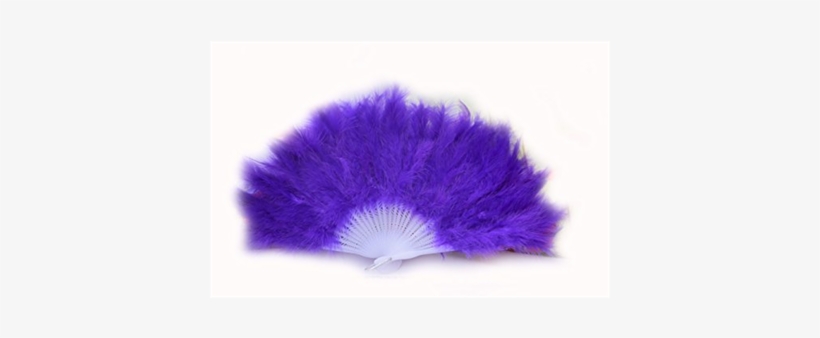 10xfeather Fan Purple Approx - Plastic, transparent png download
