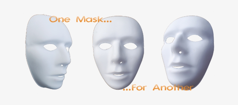10 Years Have Passed Since The End Of The Series - White Mask Transparent, transparent png download