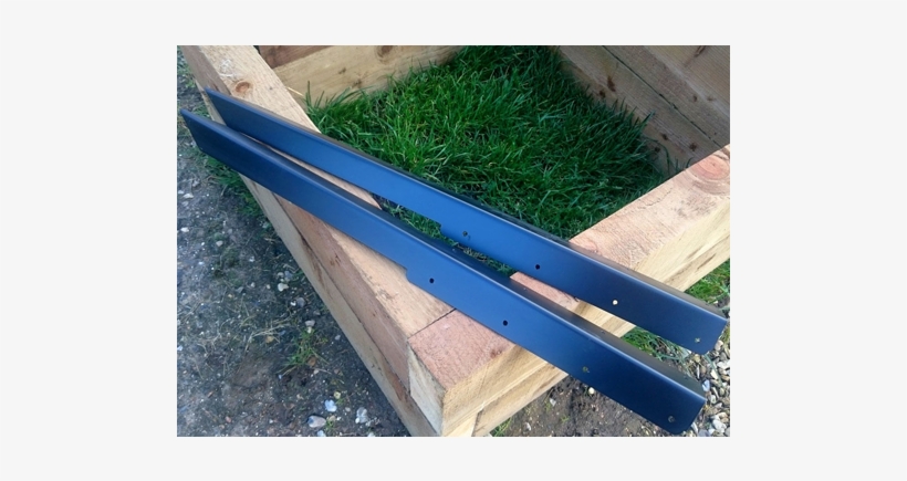 7 X 3 Timber Railway Sleeper Bracket Heavy Duty Raised - Railroad Tie, transparent png download