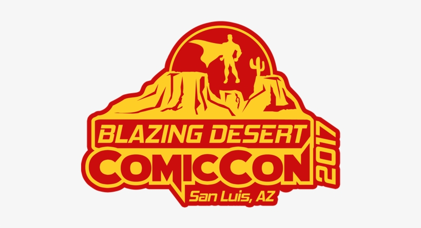 Blazing Desert Comic Con - Comics, transparent png download