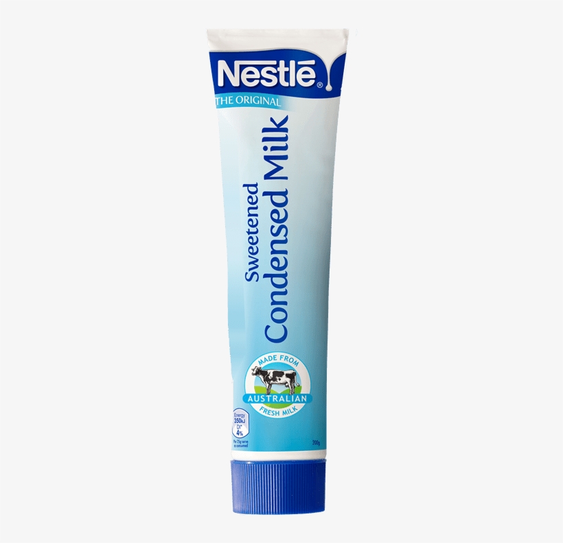 Nestlé Sweetened Condensed Milk Tube 200g Condensed Milk Tube PNG Image Transparent PNG Free