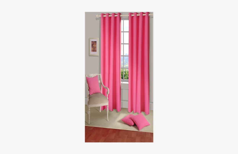 Eden Extra Large Door Curtain Cr 304a Pink House This - House This Curtains And Shades House This Xl Curtain, transparent png download