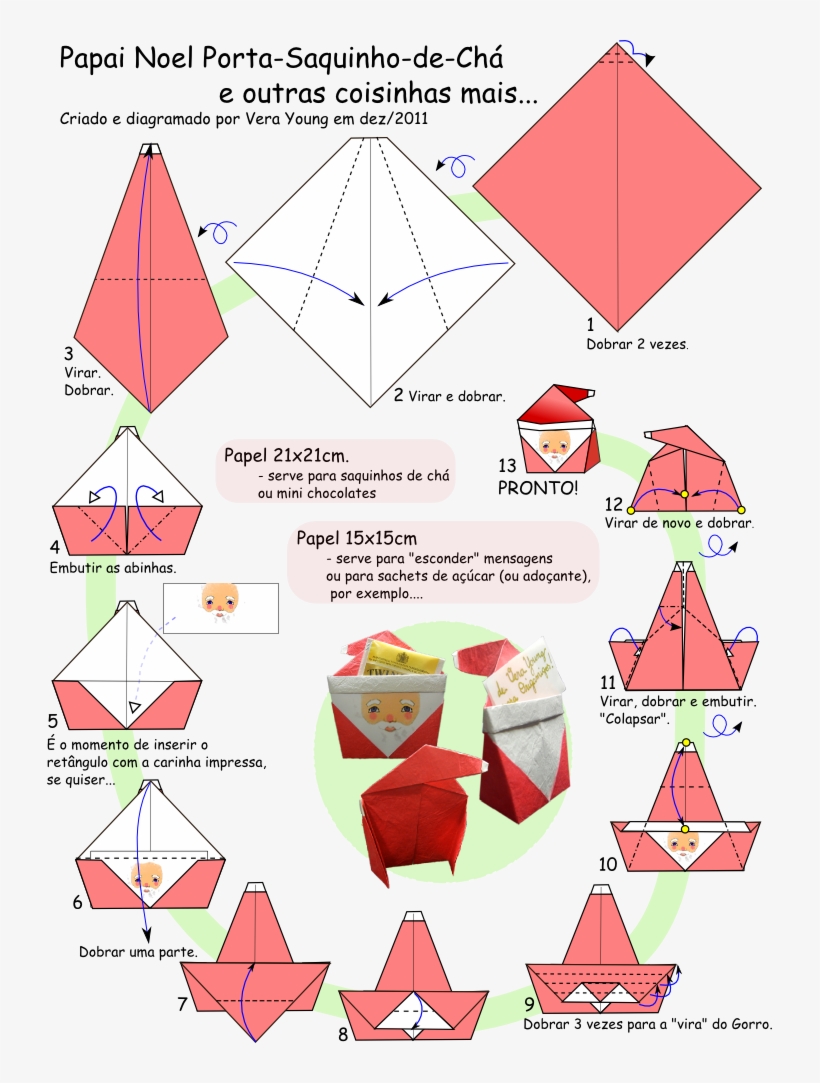 Papai Noel Porta-chá - Christmas Day, transparent png download