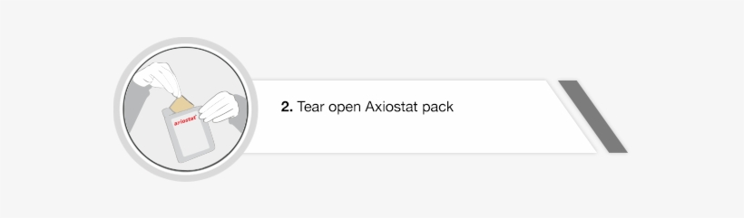 Tear & Open Axiostat Pack - Bandage, transparent png download