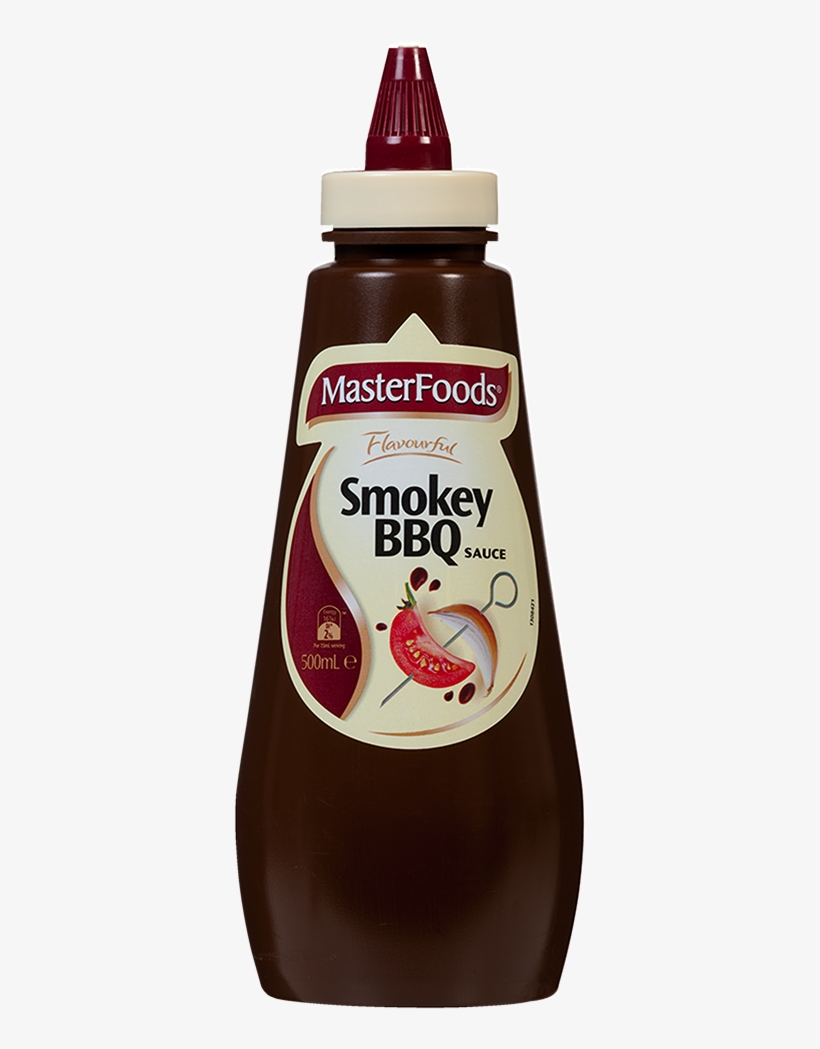 Smokey Bbq Sauce - Masterfoods Smokey Bbq Sauce, transparent png download