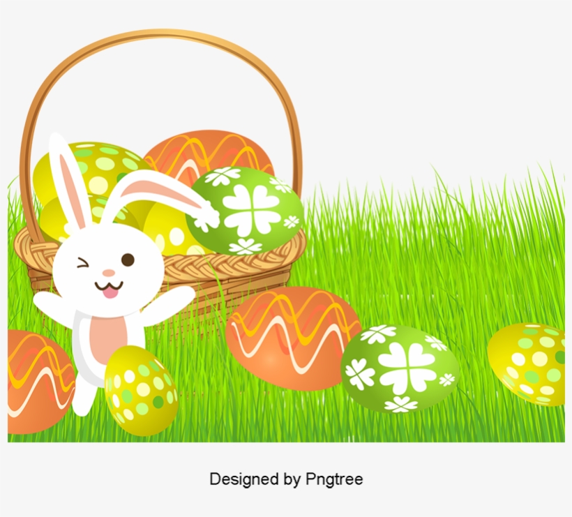 Exquisite Easter Ad Elements, Flowers, Bunnies, Toy - Portable Network Graphics, transparent png download
