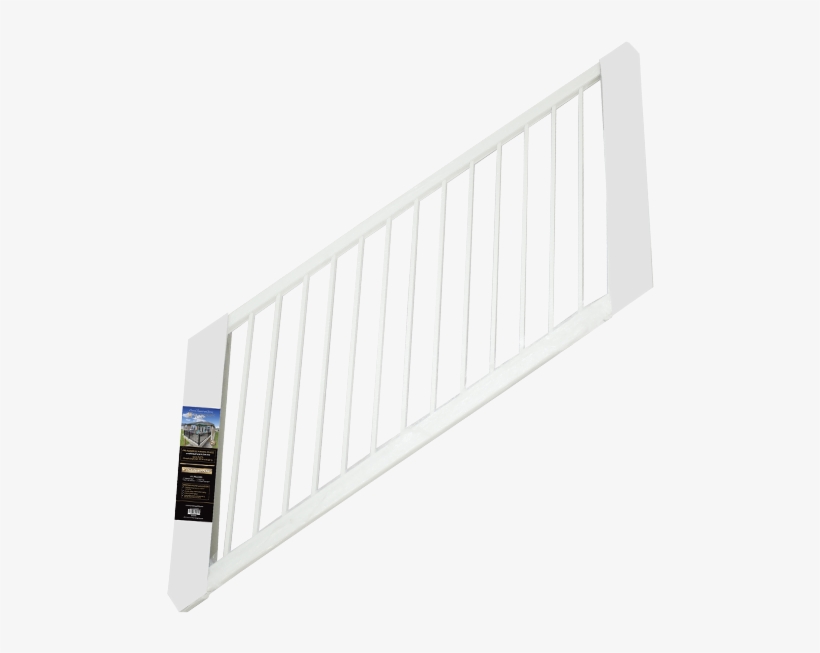 Harmony Railing 36 X 6 Stair Railing White - Architecture, transparent png download