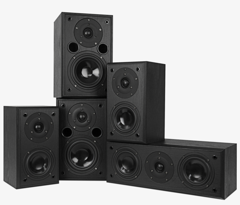 Av5htb Dynamic Home Theater Surround Sound Speaker - Fluance Av5htb Dynamic Home Theater Surround Sound, transparent png download