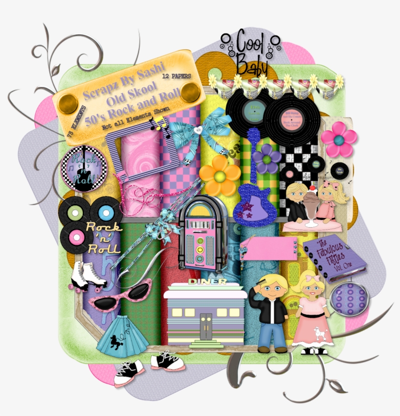 Escape From Reality Blog Ftu Cluster Frames Old Skool - Craft, transparent png download