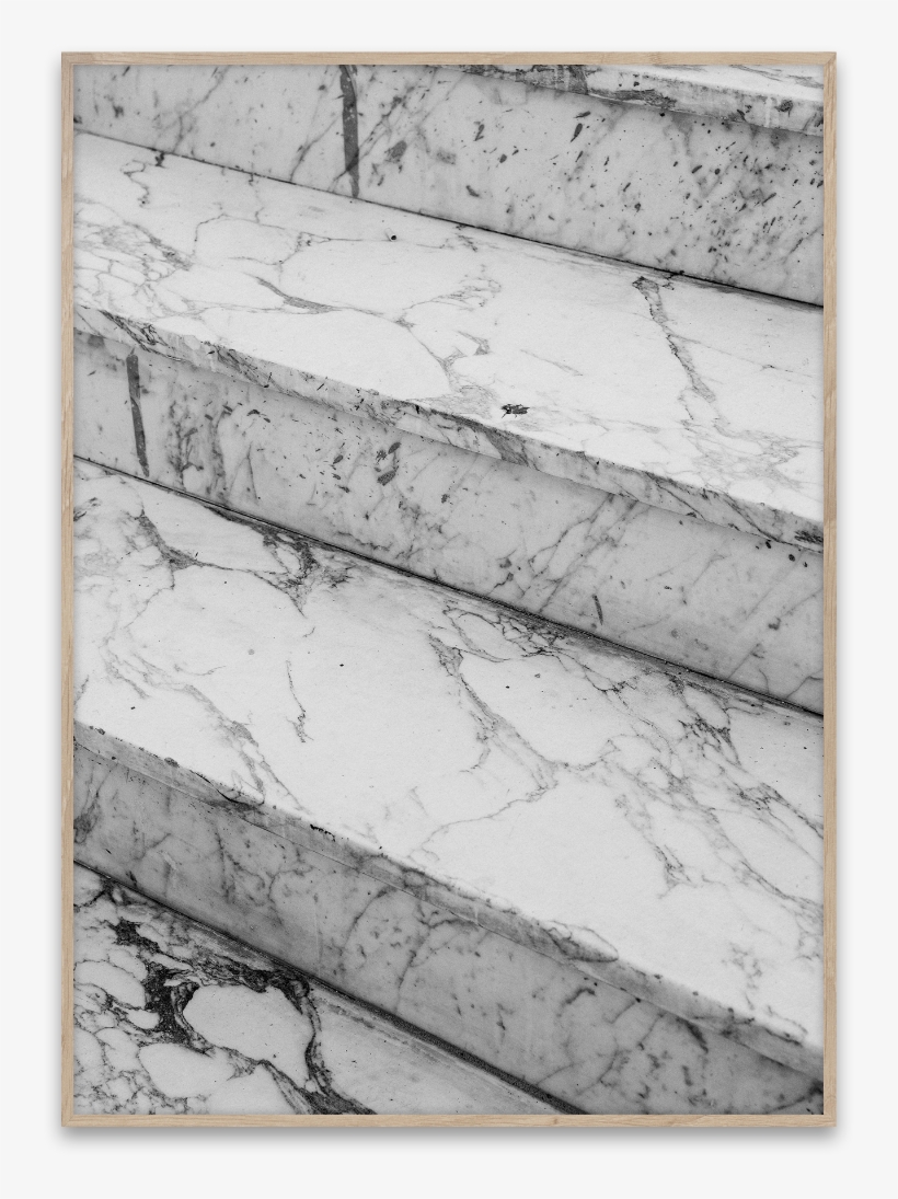 Paper Collective Marble Steps Poster, transparent png download