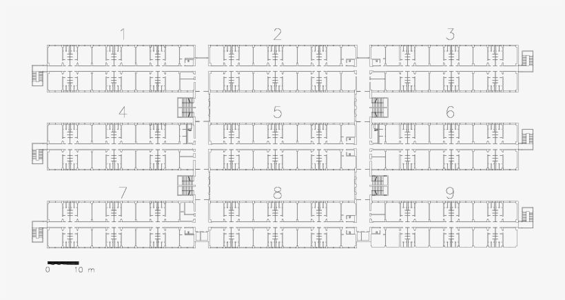 Plane View Of Tested Building - Drawing, transparent png download