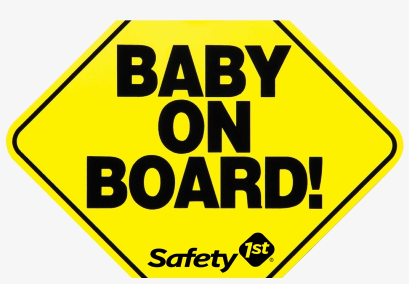 Baby On Board Sign Turns - Baby On Board Sign, transparent png download
